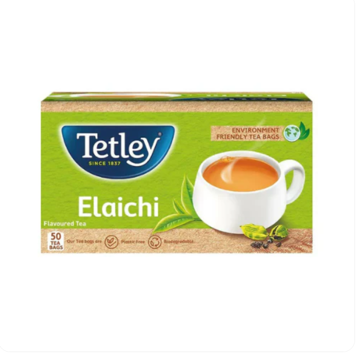 Tetley Cardamom (50 Tea Bags) (200 Gram)